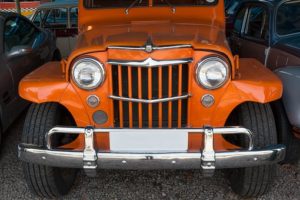 yellow car