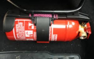 vehicle fire extinguisher