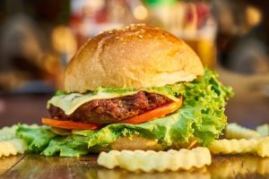 bun fries patty