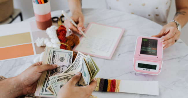 using a physical paystub